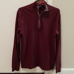Hugo Boss Quarter Zip Long Sleeve Pullover Size M